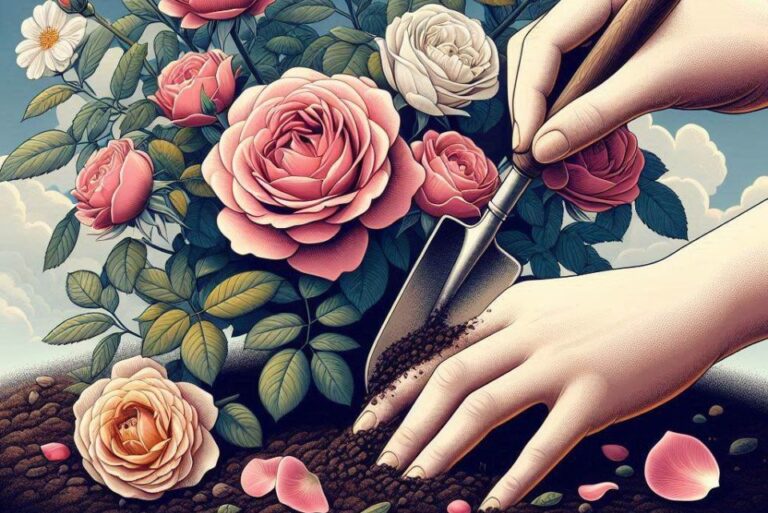 rosa como plantar