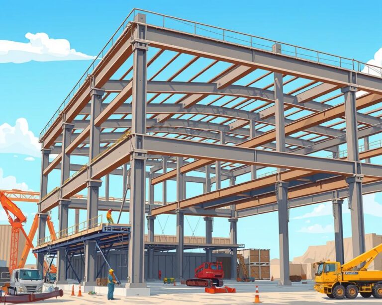 Steel frame