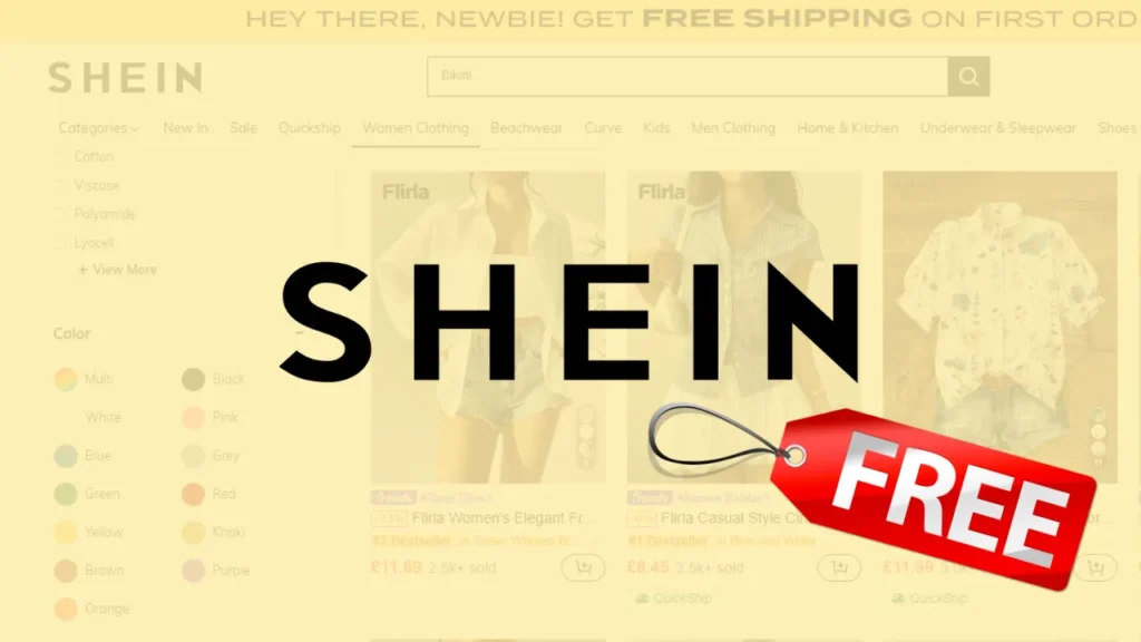 Consiga Blusinhas Femininas Gratuitas e Descontos na Shein!