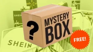 Garanta Sua Caixa Misteriosa Grátis da Shein!